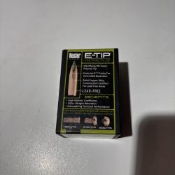 50 Ogives Nosler E-TIP .308 (180 gr) - Monolithique Sans Plomb - Neuf Scell&eacute;
