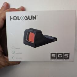 Holosun SCS MOS-GR Vert - Point rouge Glock MOS