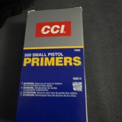Amorce cci small pistol 500