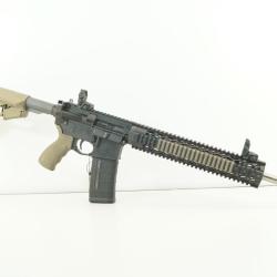 upper complet  ar15  canon lourd  flip up magpul