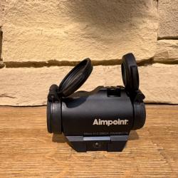 Point Rouge Aimpoint Micro H2 2 MOA + 1� sans prix de r&eacute;serve.