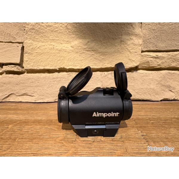 Point Rouge Aimpoint Micro H2 2 MOA + 1� sans prix de r�serve.