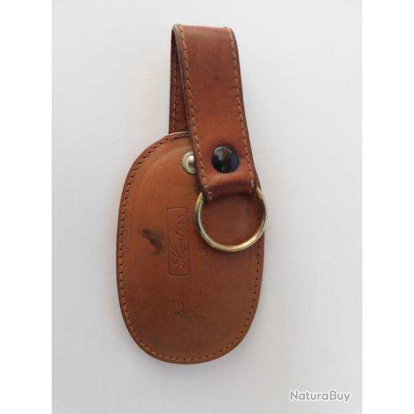 PORTE-CLES ? VINTAGE EN CUIR POUR CHASSEUR / HUNTERS FROM PARALLAX