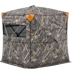 Aff&ucirc;t de Chasse VEVOR 2-3 Personnes Transparent 360&deg; Tente Camouflage Pliable Portable