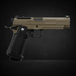 ARCTURUS Pistolet GBB Vanguard 5'' Hi-Capa BLK/TAN