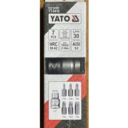 6 embouts torx tamperproof + douille