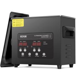 Nettoyeur &agrave; Ultrasons VEVOR 3 L 120 W Chauffant 300 W 40 kHz Minuterie D&eacute;gazage