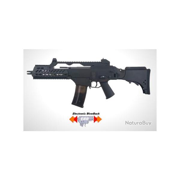 REPLIQUE LONGUE 6MM SA-G11V EBB KEYMOD NOIRE
