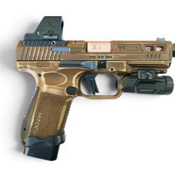 PACK PISTOLET CANIK TP9SF ELITE COMBAT ELVEN DAGGER (SAI) CAL : 9X19