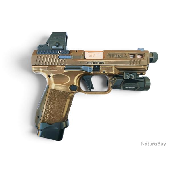 PACK PISTOLET CANIK TP9SF ELITE COMBAT ELVEN DAGGER (SAI) CAL : 9X19