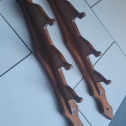 Rateliers  porte-fusils pour trois armes