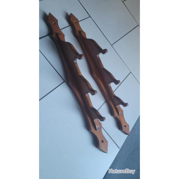 Rateliers  porte-fusils pour trois armes