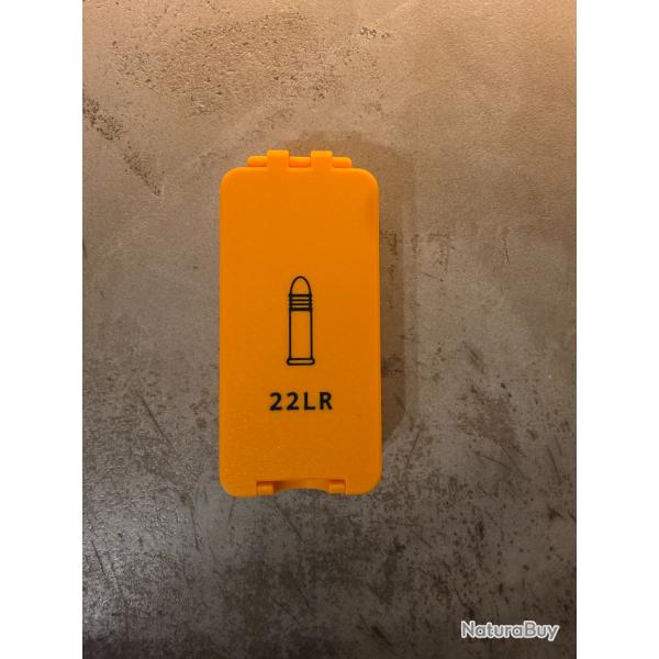 Bo�te pouvant contenir contenir 120 munitions de calibre 22 LR