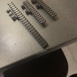 Rallonge  rehausse picatinny d&eacute;port&eacute; moyen et 14 slots id&eacute;al pour montage optiques