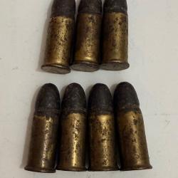 7 Cartouches 38 S & W categorie D
