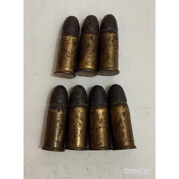 7 Cartouches 38 S & W categorie D