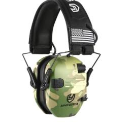 Casque Tactique Anti-Bruit &Eacute;lectronique NRR22dB Tir, Chasse, Ball-Trap  Amplification Sonore