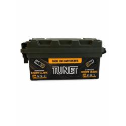 PACK CARTOUCHES BOURRES MIXTES CAL20 X100 - TUNET