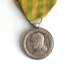 M&eacute;daille -FR514095a  du  Tonkin (1883 - 1885) pour la Marine