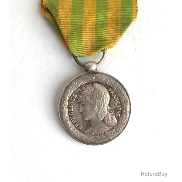 M�daille -FR514095a  du  Tonkin (1883 - 1885) pour la Marine