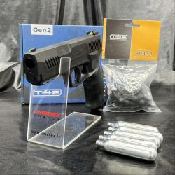 PRECOMMANDE PACK PRET A TIRER T4E TP50 GEN2 CAL 50 - 13 J (100 BILLES, 5 CO2, MALLETTE)
