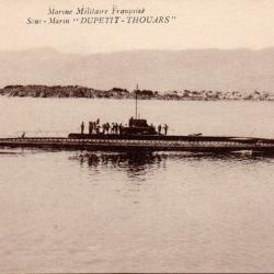Carte Postale Marine Militaire Fran&ccedil;aise Sous-Marin "DUPETIT-THOUARS" -N&deg;3964
