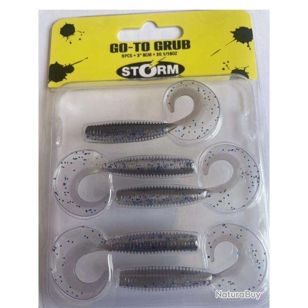 STORM Go To Grub 8 cm - Electric Smelt - 2 g - GTG03ESML