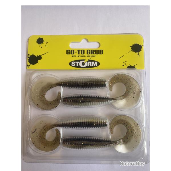 STORM Go To Grub 10 cm - Houdini - 4.3 g - Blister de 4 - GTG04HDI