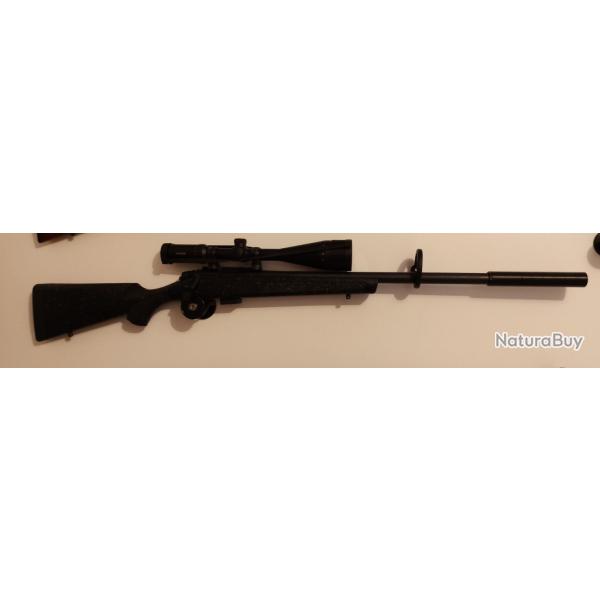Bergara 17hmr + lunette et silencieux