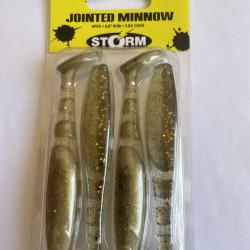 STORM Jointed Minnow 9 cm - Olio Nuovo - 7.5 g - Blister de 4 - JMN04ONO