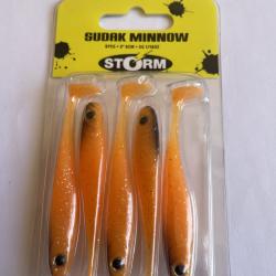 STORM Sudak Minnow 8 cm - Candy Bay - 3 g - Blister de 5 - SDMN03CDBY
