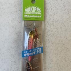 Megabass Makippa 20 g Silver - Jig M&eacute;tal - REF 462542