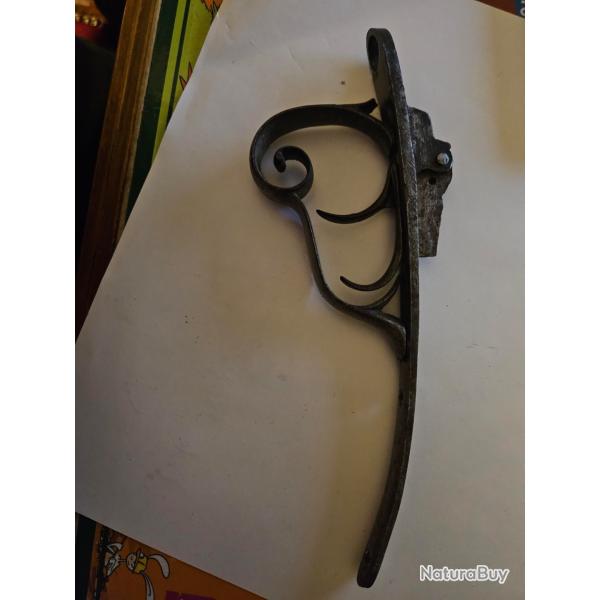 Pontet avec m�canisme pour fusil de chasse juxtapos� � broche type Lafaucheux cal 16