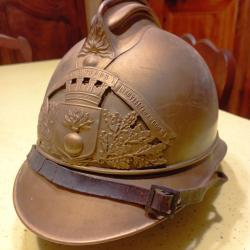 Casque de pompier Mle 1895 deNEUVILLY EN ARGONNE (MEUSE)