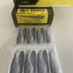Storm Hit-Shad 3.0" Rugen Smelt - Lot 14 leurres - Neuf
