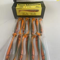 Storm Tock Minnow 4.0" Holland Char - Lot 14 leurres - Neufs & emball&eacute;s