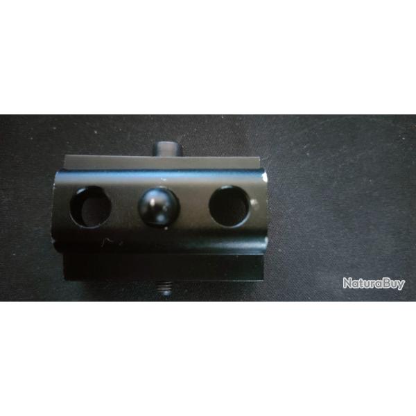 Adaptateur de bipied pour rail picatiny.