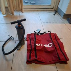 Sac de transport float tube JMC plus pompe