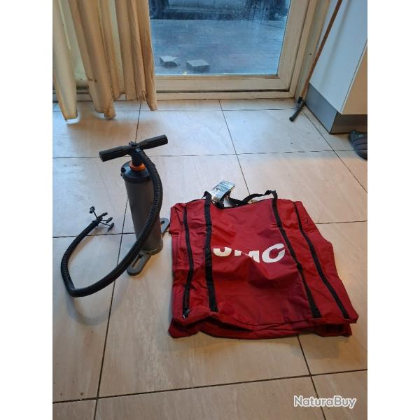 Sac de transport float tube JMC plus pompe