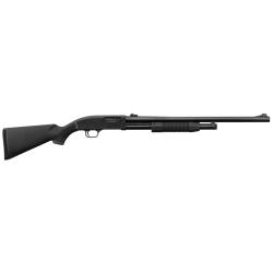 Fusil &agrave; pompe Maverick 88 &agrave; canon ray&eacute; cal.12/76 Canon ray&eacute; sp&eacute;cial tir &agrave; balles