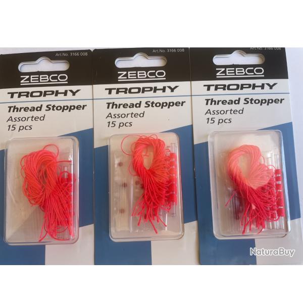 Lot de 3 blisters - But�es de ligne Zebco 3166008 - 45 pi�ces