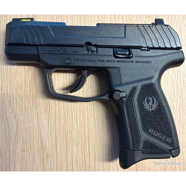 RUGER MAX 9 optic ready 9x19