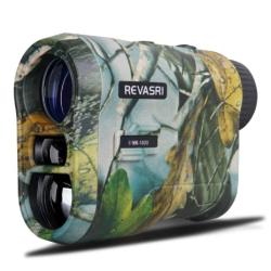 T&eacute;l&eacute;m&egrave;tre Laser de Chasse & Tir 1000M REVASRI Camo 7 Modes de Mesure Rechargeable USB-C