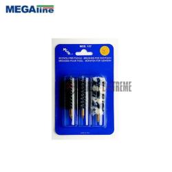 Blister 3 Brosses MEGALINE pour Armes de Poing Cal 36