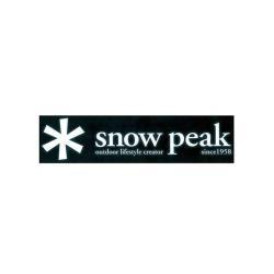 Autocollant logo Snow Peak M ou L - L (580 x 137 mm)