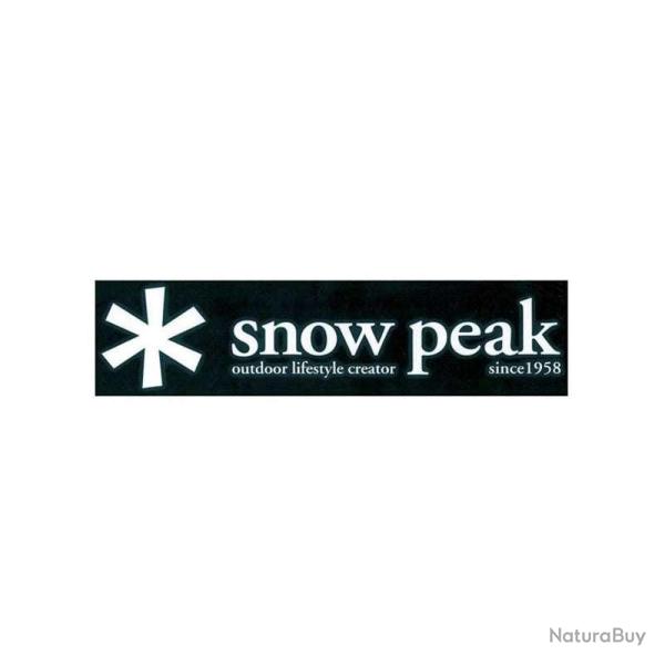 Autocollant logo Snow Peak M ou L - M (345 x 80 mm)