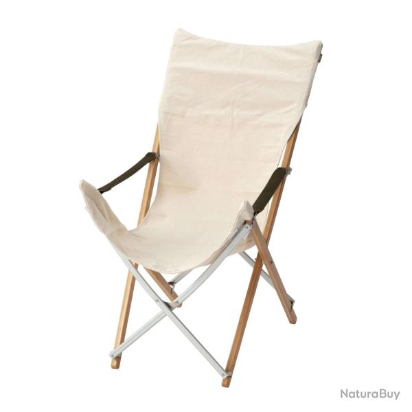 Chaise bambou haute Snow Peak Take! Bamboo Chair Long