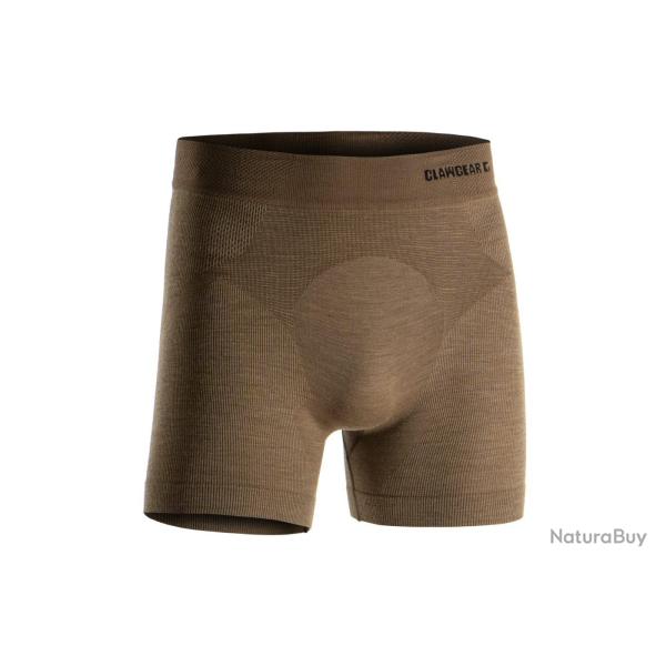 Clawgear Merino Seamless Boxer - Stonegrey Olive / XL