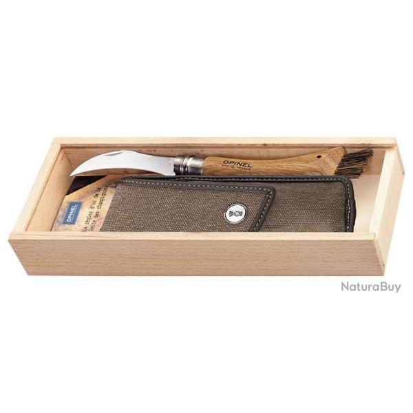 Couteau � champignons Opinel N�08 en coffret plumier