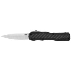 Couteau automatique Kershaw Livewire - Lame 85mm - Manche Carbone